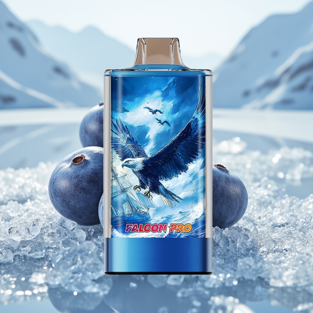 JNR Falcon Pro 28000 Disposable Vape Mirtilo Gelo Capacidade Pré-Preenchida 30ml