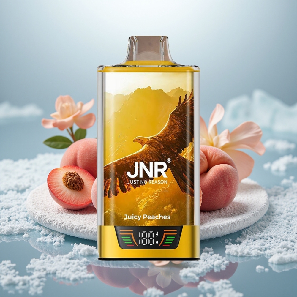 JNR Falcon Pro 28000 Disposable Vape Pêssegos Suculentos 30ml 950mAh JNR Falcon Pro 28000 Disposable Vape Pêssegos Suculentos 30ml 950mAh