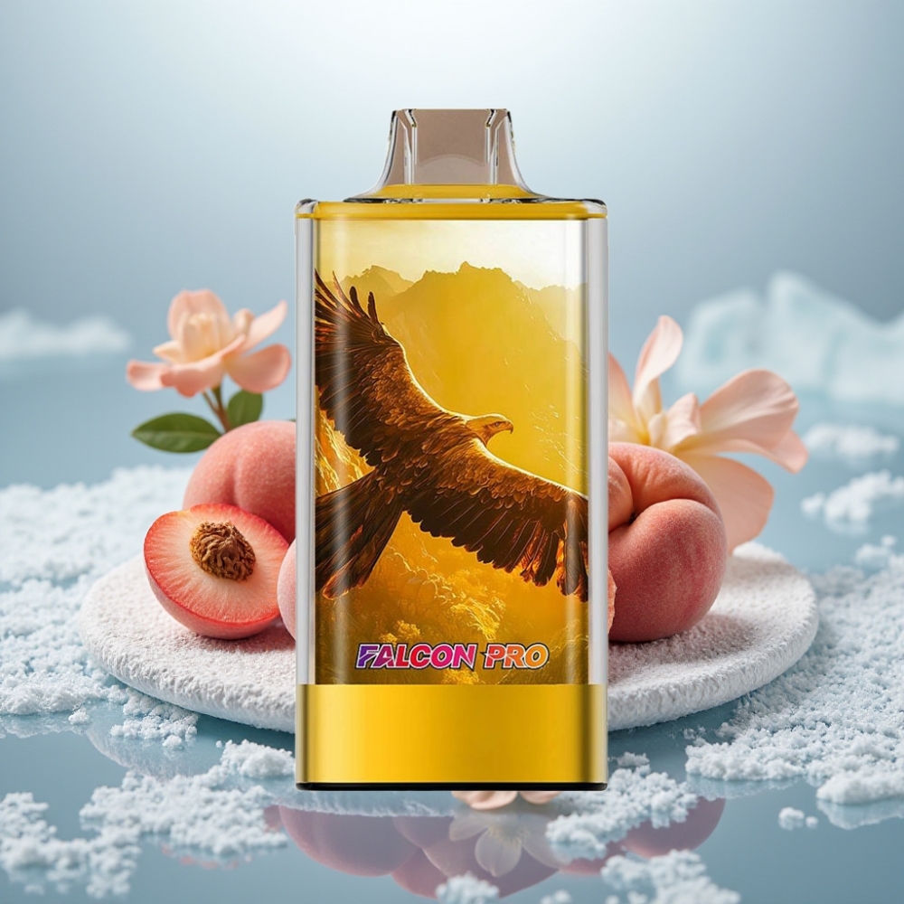 JNR Falcon Pro 28000 Disposable Vape Pêssegos Suculentos 30ml 950mAh