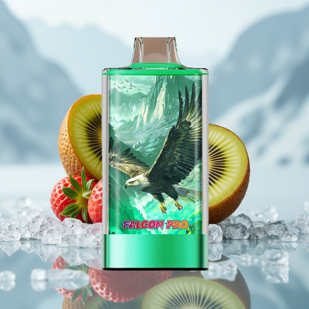 JNR Falcon Pro 28000 Morango Kiwi 30ml Pré-Carregado 950mAh