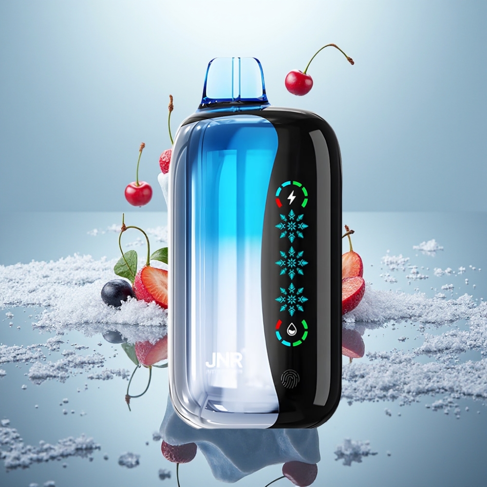 JNR Flex Ice 21000 Puffs Disposable Vape Explosão Cereja Azul Ice Adjustable JNR Flex Ice 21000 Puffs Disposable Vape Explosão Cereja Azul Ice Adjustable