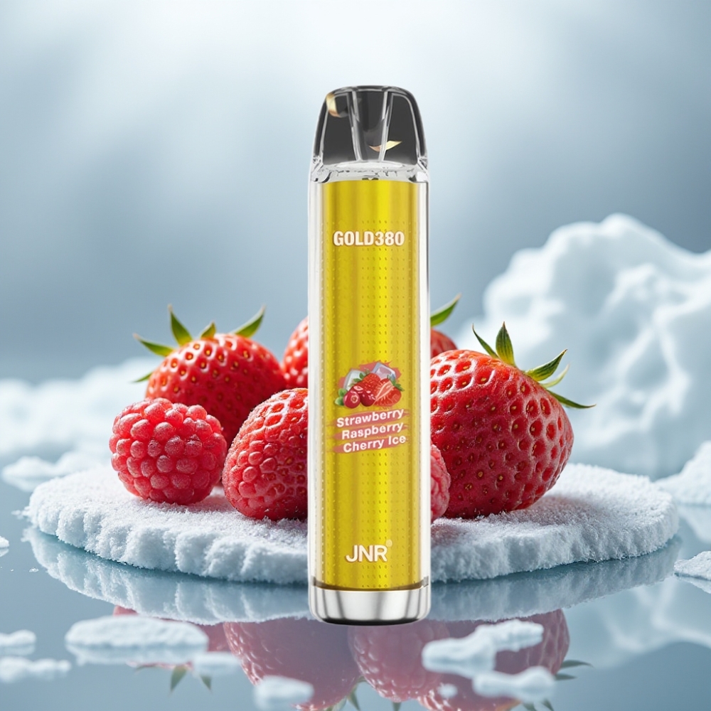 JNR Gold380 6000 Puffs Disposable Vape Morango Framboesa 1500mAh 13ml JNR Gold380 6000 Puffs Disposable Vape Morango Framboesa 1500mAh 13ml