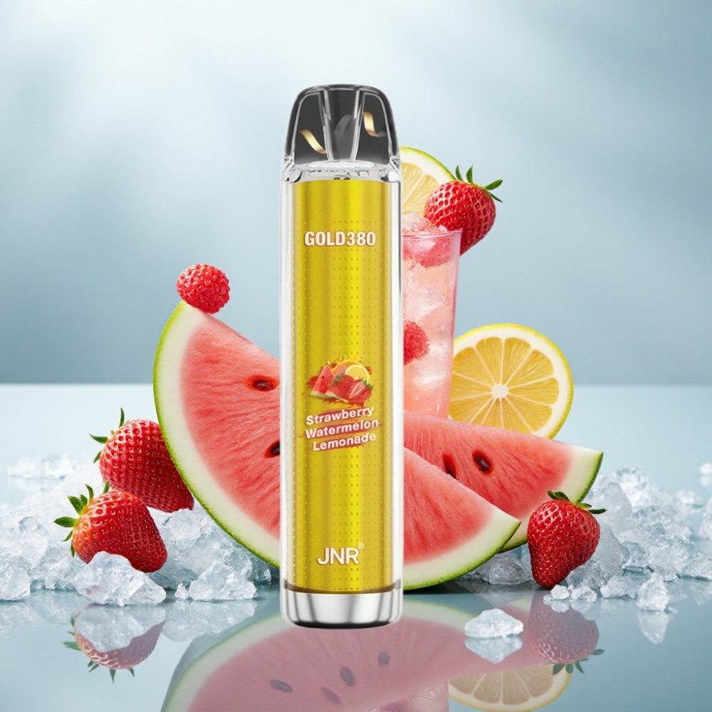 JNR Gold380 6000 Puffs Disposable Vape Morango Melancia Limonada 1500mAh 13ml