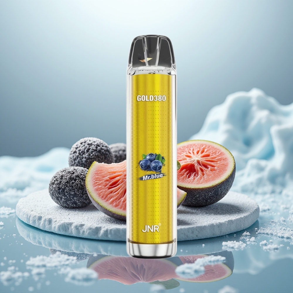 JNR Gold380 6000 Puffs Vape Descartável Sr. Azul Capacidade da Bateria 1500mAh