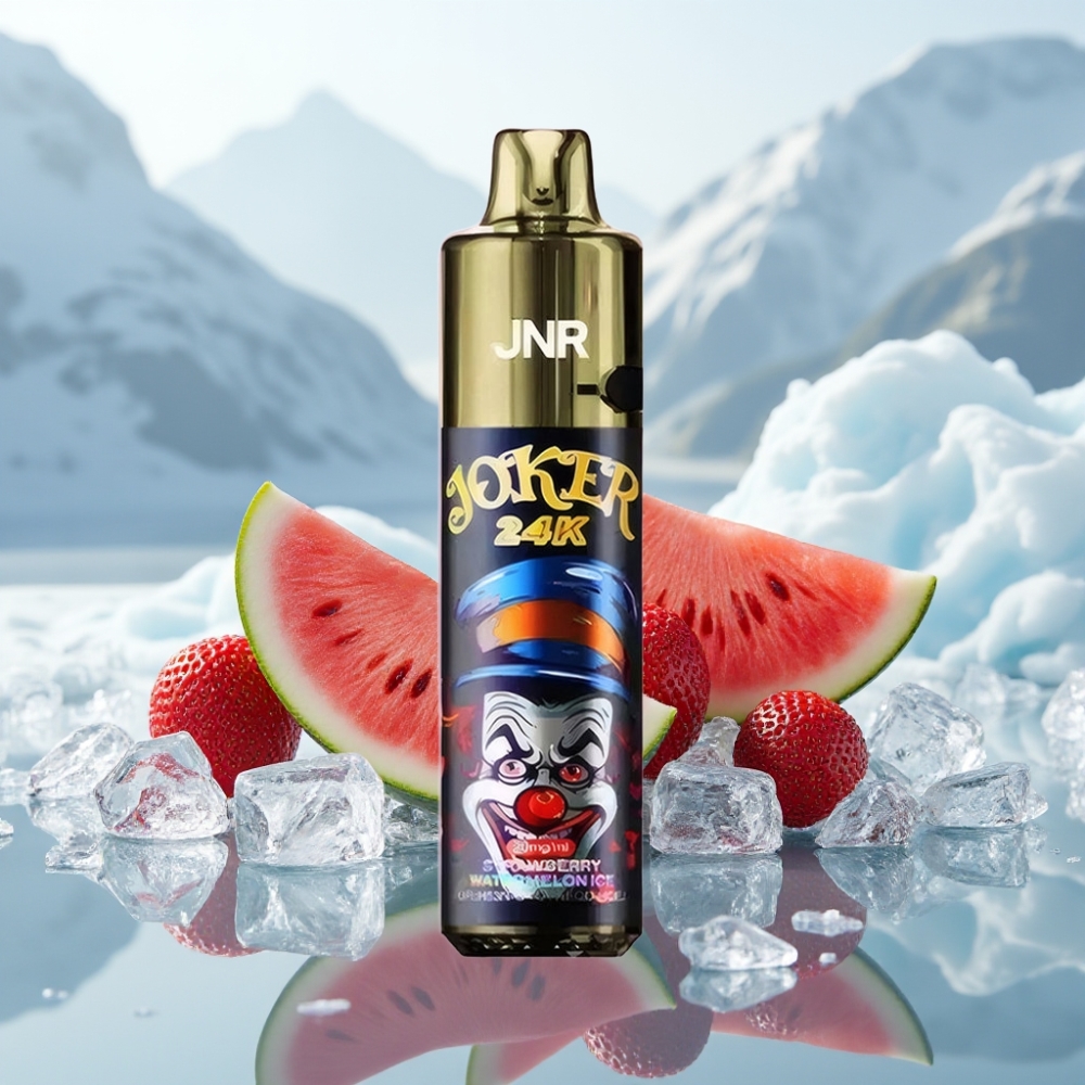 JNR Joker 24K Puffs Morango Melancia Gelado Recarregável 2+10ml 800mAh
