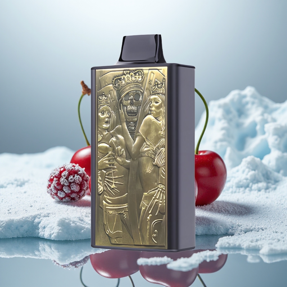 JNR Mega Box 25000 Puffs Disposable Vape Cereja Berry Capacidade 30ml