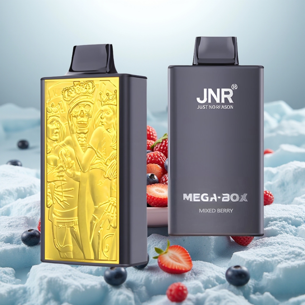 JNR Mega Box 25000 Puffs Disposable Vape Frutas Silvestres Misturadas 850mAh