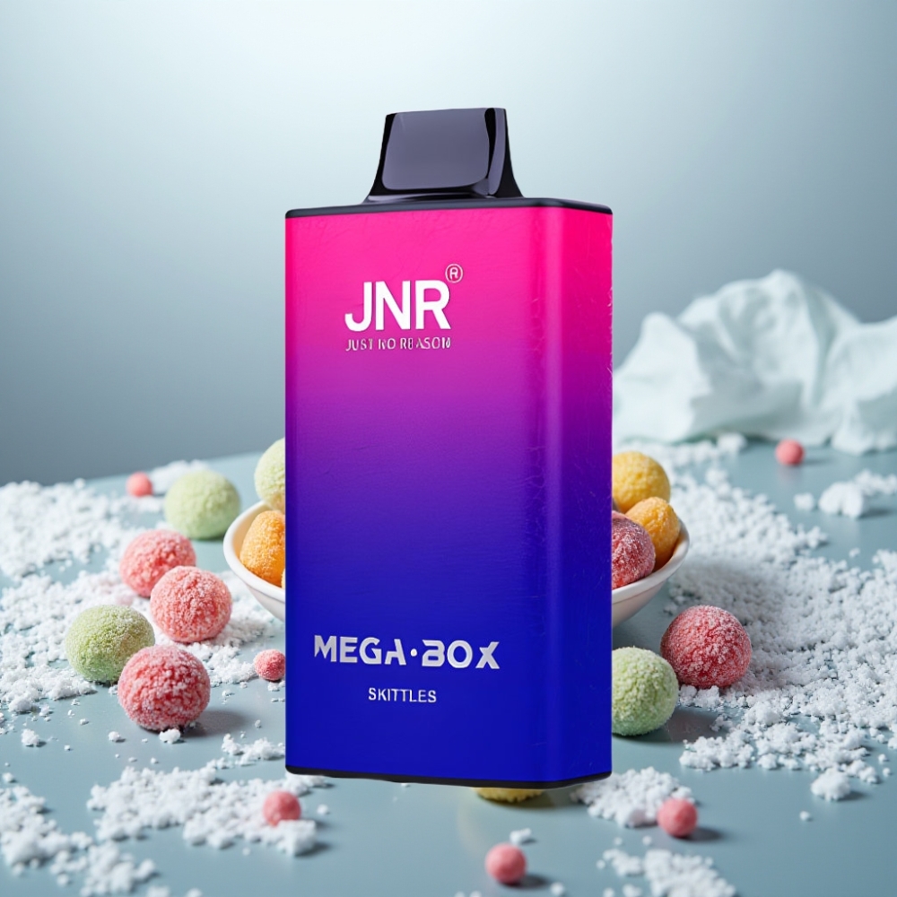 JNR Mega Box 25000 Puffs Disposable Vape Jujubas 30ml Capacidade 850mAh JNR Mega Box 25000 Puffs Disposable Vape Jujubas 30ml Capacidade 850mAh