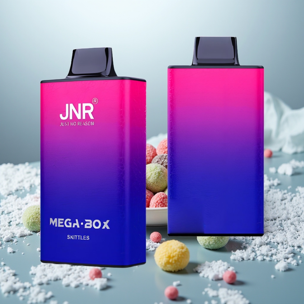 JNR Mega Box 25000 Puffs Disposable Vape Jujubas 30ml Capacidade 850mAh