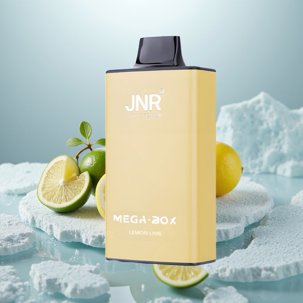 JNR Mega Box 25000 Puffs Disposable Vape Limão & Lima Capacidade 30ml JNR Mega Box 25000 Puffs Disposable Vape Limão & Lima Capacidade 30ml