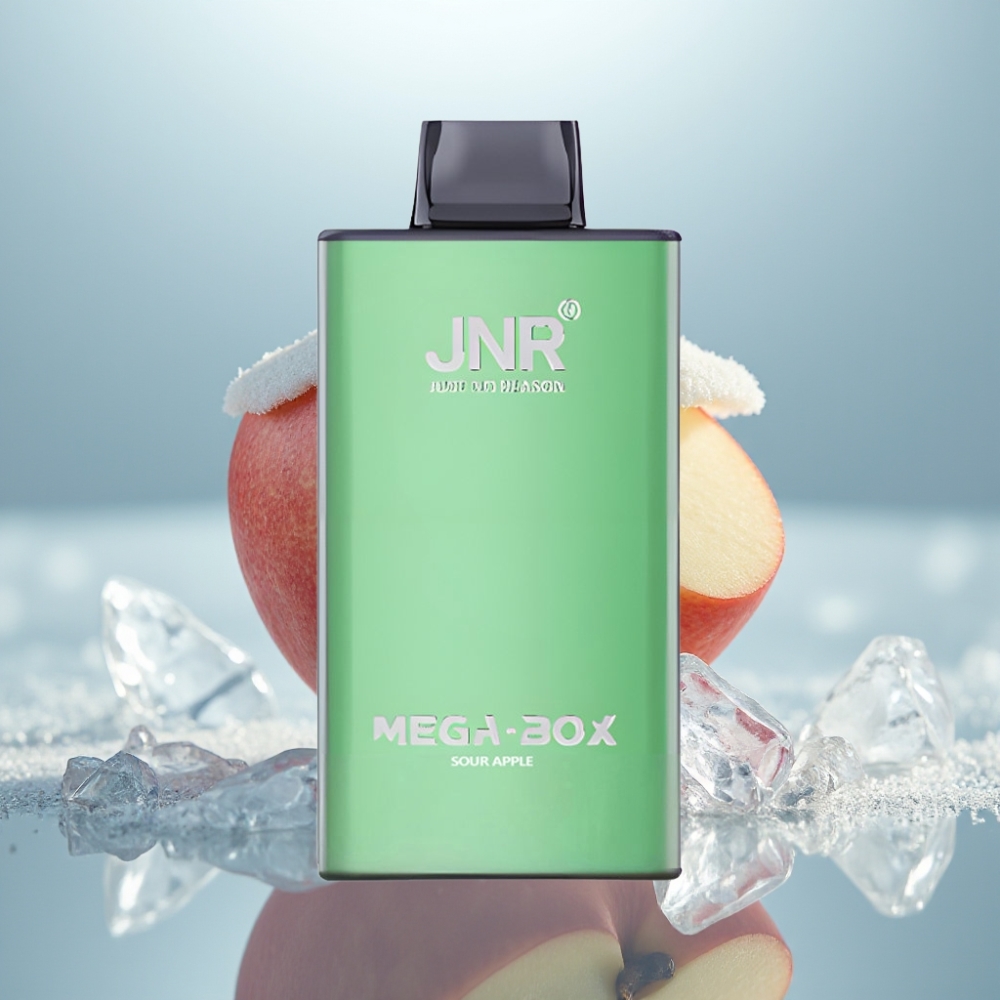JNR Mega Box 25000 Puffs Disposable Vape Maçã Verde Capacidade 30ml JNR Mega Box 25000 Puffs Disposable Vape Maçã Verde Capacidade 30ml