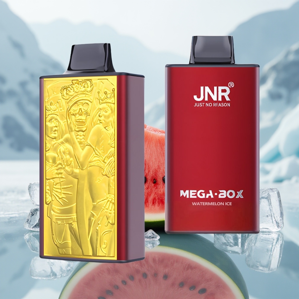JNR Mega Box 25000 Puffs Disposable Vape Melancia Gelo 30ml 850mAh Dual Mesh