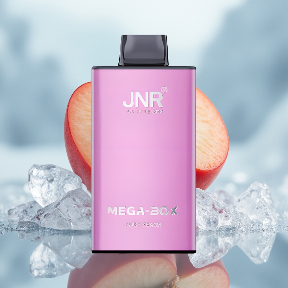 JNR Mega Box 25000 Puffs Disposable Vape Pêssego Suculento 30ml 850mAh