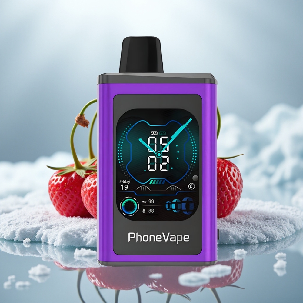 JNR PhoneVape 30000 puffs Cereja Morango Framboesa Bateria Recarregável JNR PhoneVape 30000 puffs Cereja Morango Framboesa Bateria Recarregável