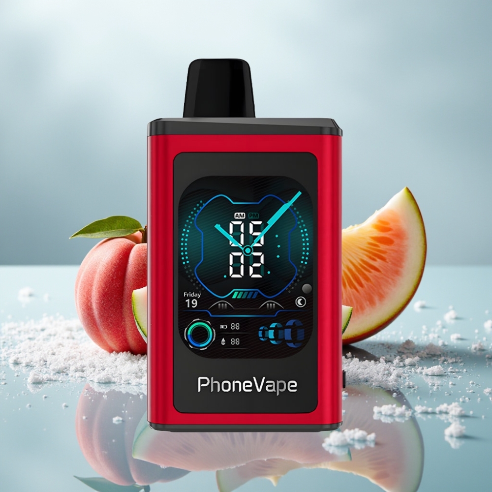 JNR PhoneVape 30000 puffs Pêssego Manga Melancia Bateria Recarregável Tela Completa JNR PhoneVape 30000 puffs Pêssego Manga Melancia Bateria Recarregável Tela Completa