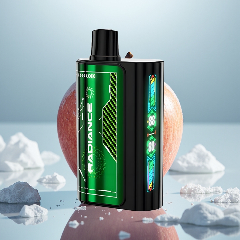 JNR Radiance 31000 Puffs MAÇÃ DUPLA Tela Inteligente Bateria Recarregável JNR Radiance 31000 Puffs MAÇÃ DUPLA Tela Inteligente Bateria Recarregável