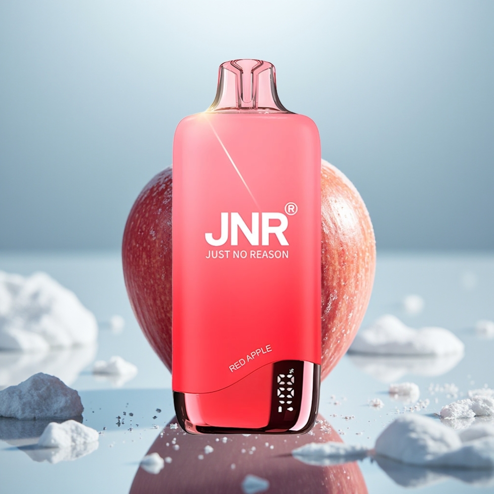 JNR Rainbow 10500 Puffs Disposable Vape Maçã Vermelha 18ml 600mAh JNR Rainbow 10500 Puffs Disposable Vape Maçã Vermelha 18ml 600mAh