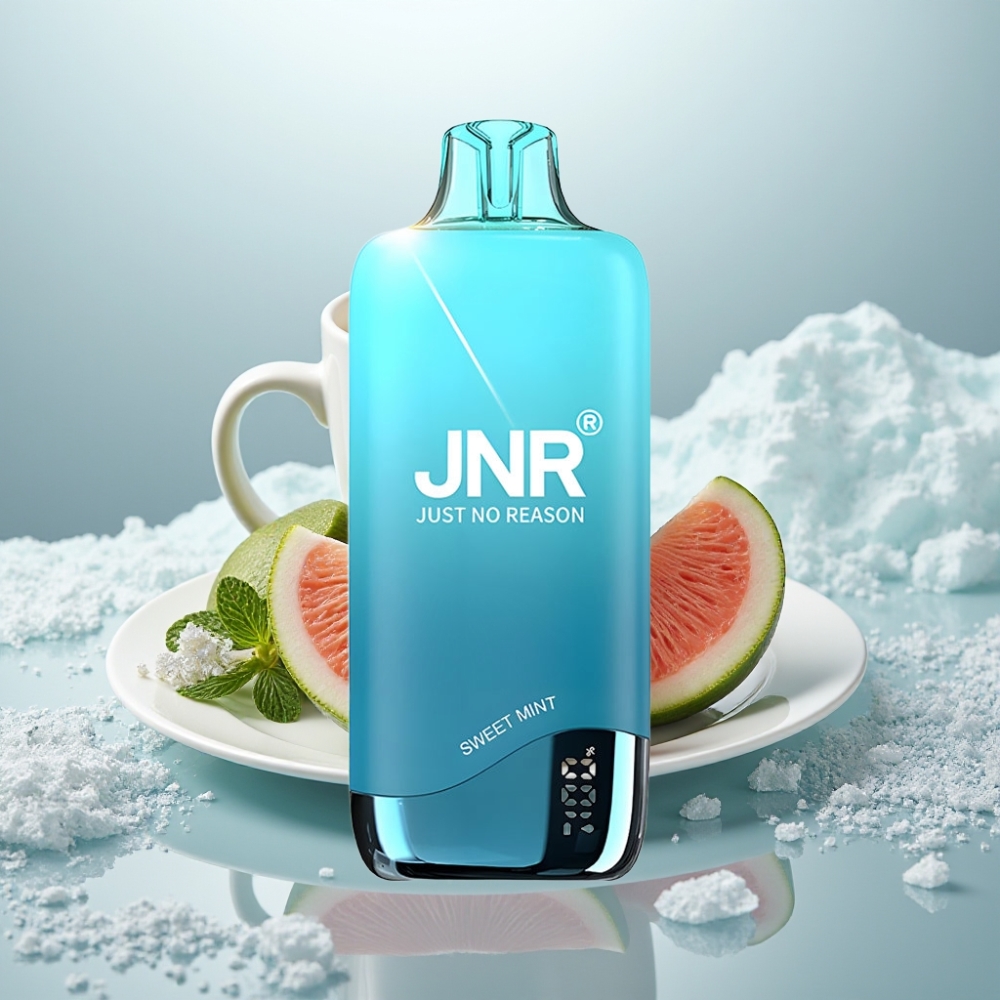 JNR Rainbow 10500 Puffs Disposable Vape Menta Doce Capacidade da Bateria 600mAh JNR Rainbow 10500 Puffs Disposable Vape Menta Doce Capacidade da Bateria 600mAh