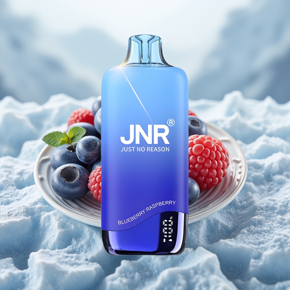 JNR Rainbow 10500 Puffs Disposable Vape Mirtilo Framboesa Capacidade da Bateria 600mAh JNR Rainbow 10500 Puffs Disposable Vape Mirtilo Framboesa Capacidade da Bateria 600mAh