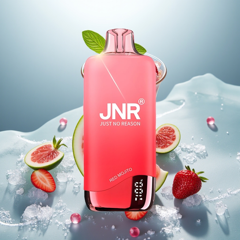 JNR Rainbow 10500 Puffs Disposable Vape Mojito Vermelho 18ml 600mAh JNR Rainbow 10500 Puffs Disposable Vape Mojito Vermelho 18ml 600mAh
