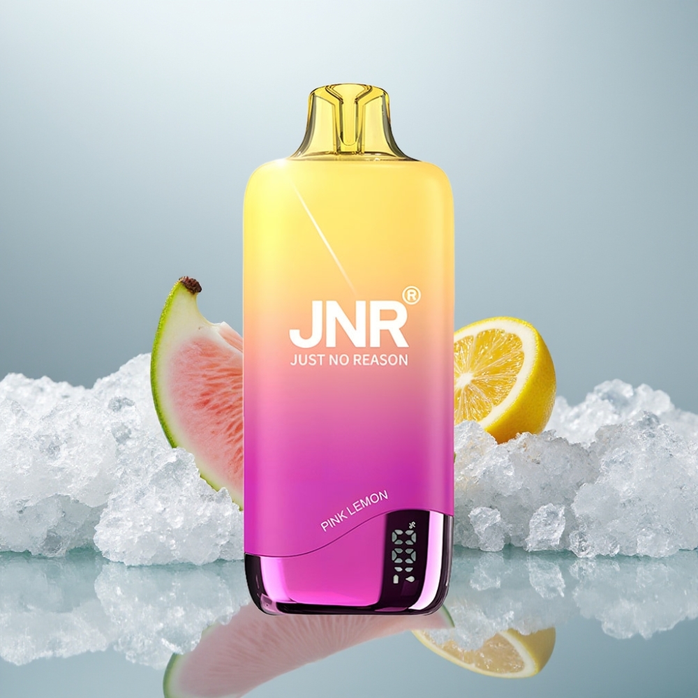 JNR Rainbow 10500 Puffs Limão Rosa Capacidade da Bateria 600mAh