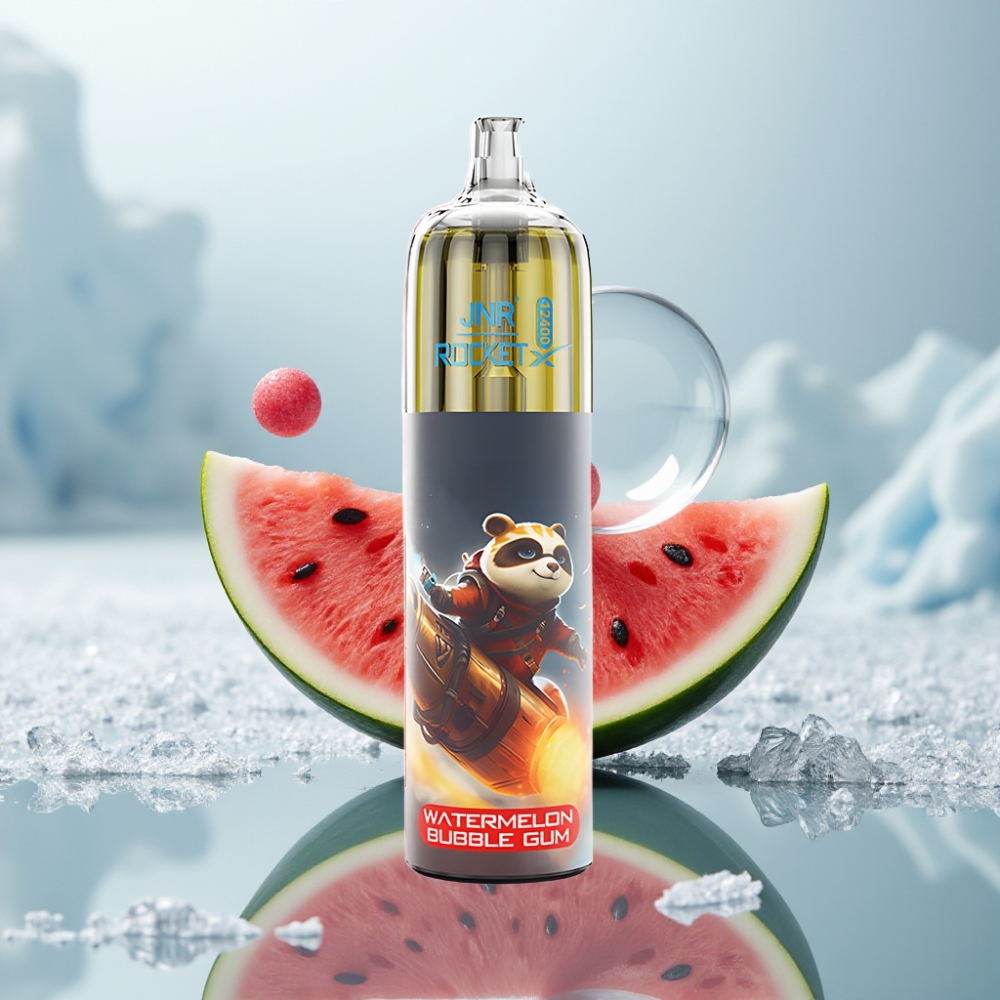 JNR Rocket-X 12400 Puffs Disposable Vape Chiclete de Melancia Fluxo de Ar Ajustável JNR Rocket-X 12400 Puffs Disposable Vape Chiclete de Melancia Fluxo de Ar Ajustável