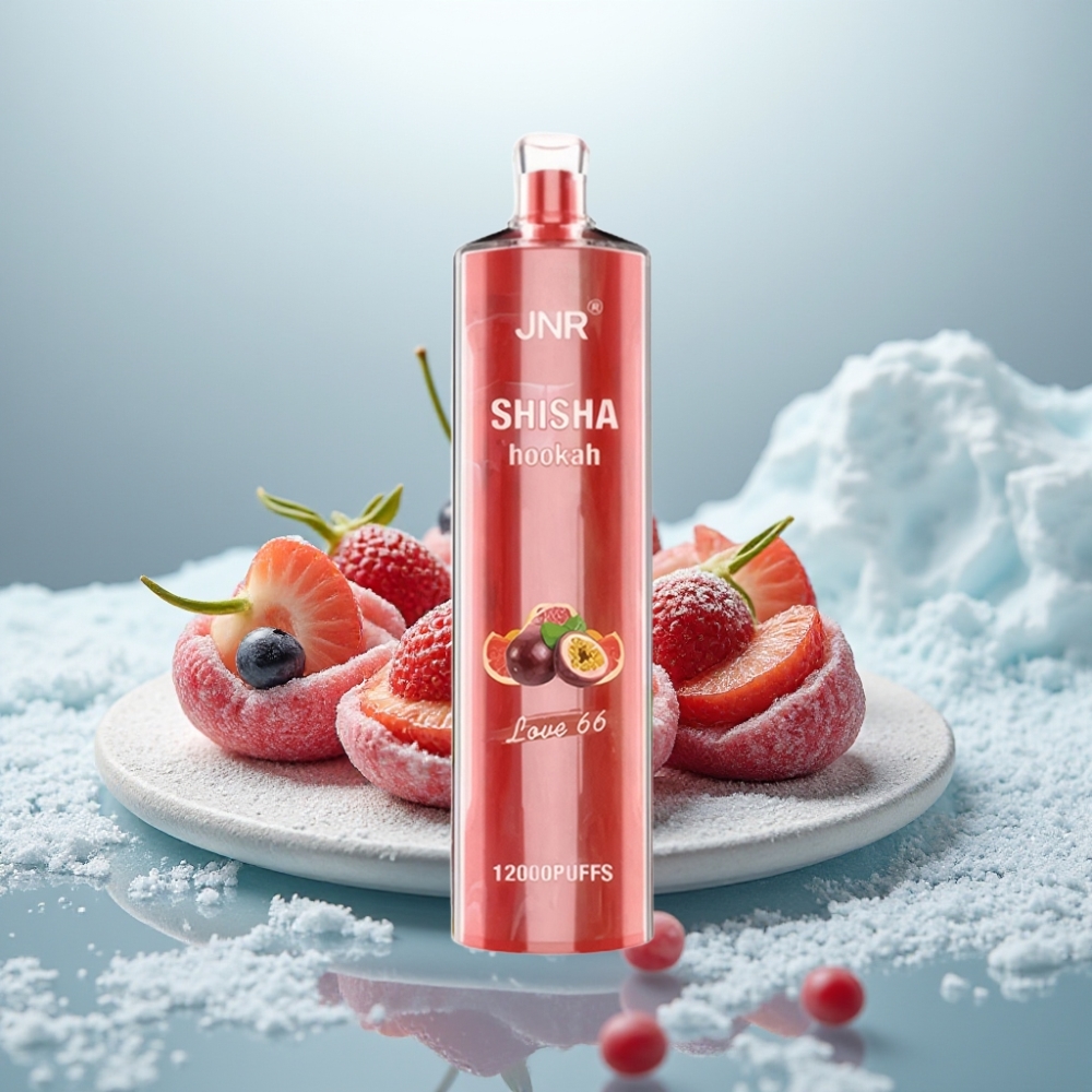 JNR Shisha Hookah 12000 Puffs Amor 66 750mAh 24ml JNR Shisha Hookah 12000 Puffs Amor 66 750mAh 24ml