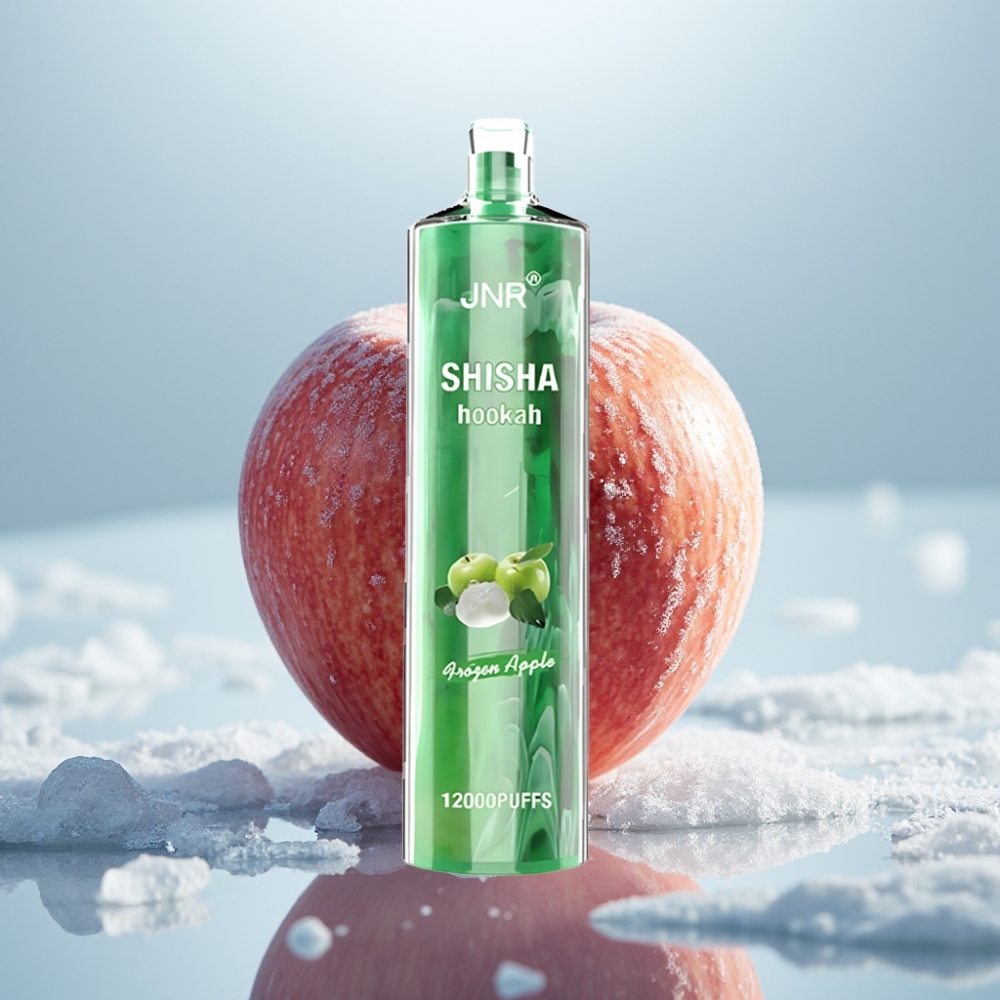 JNR Shisha Hookah 12000 Puffs Maçã Congelada 24ml Tipo-C JNR Shisha Hookah 12000 Puffs Maçã Congelada 24ml Tipo-C