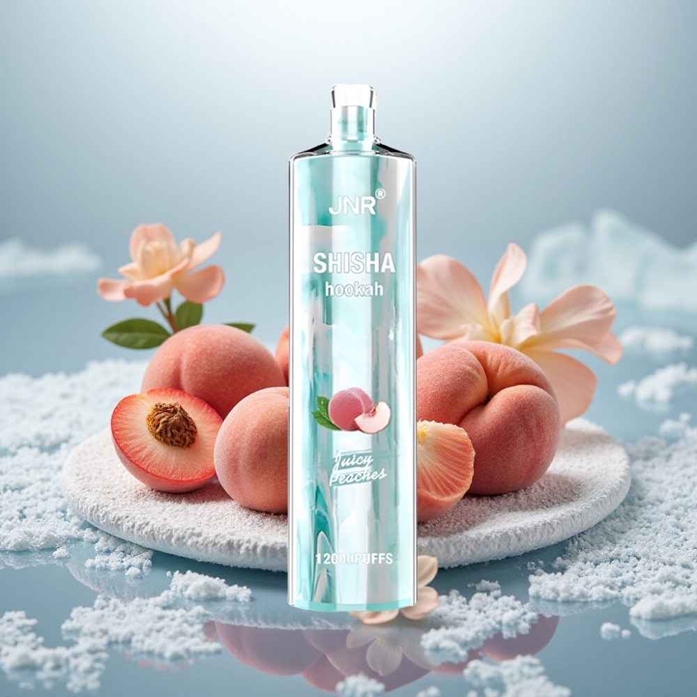 JNR Shisha Hookah 12000 Puffs Pêssegos Suculentos 24ml 750mAh JNR Shisha Hookah 12000 Puffs Pêssegos Suculentos 24ml 750mAh