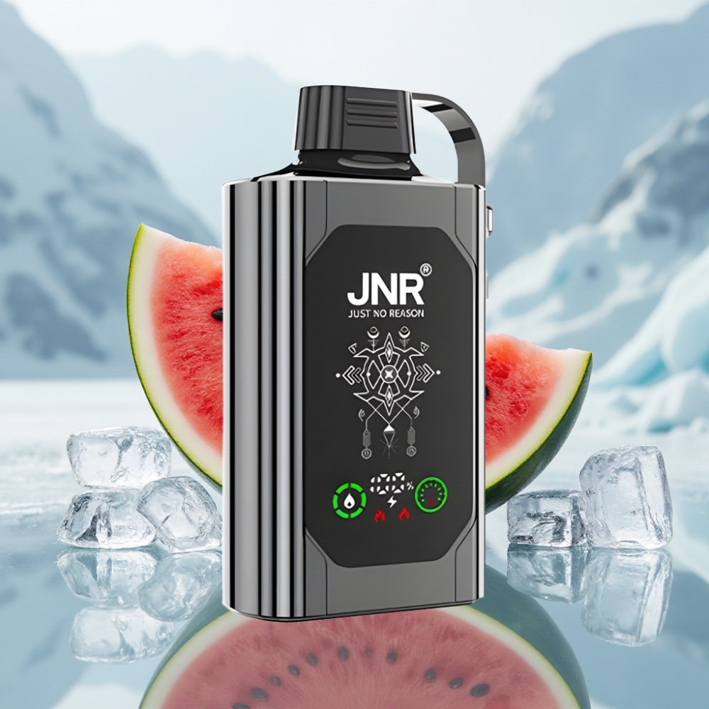 JNR Shisha Hookah Box 20500 Puffs Disposable Vape Melancia Gelo Display HD Bateria 1000mAh JNR Shisha Hookah Box 20500 Puffs Disposable Vape Melancia Gelo Display HD Bateria 1000mAh