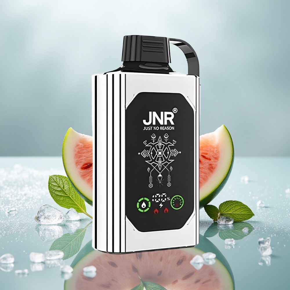 JNR Shisha Hookah Box 20500 Puffs Melão Duplo Menta Display HD Bateria 1000mAh JNR Shisha Hookah Box 20500 Puffs Melão Duplo Menta Display HD Bateria 1000mAh