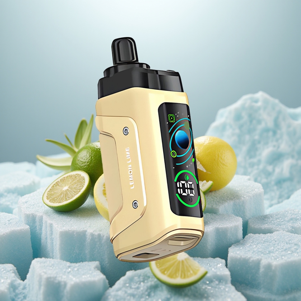 Razz Bar 45000 Puffs Disposable Vape Limão Lima e Resistência 1.0 Ohm Razz Bar 45000 Puffs Disposable Vape Limão Lima e Resistência 1.0 Ohm