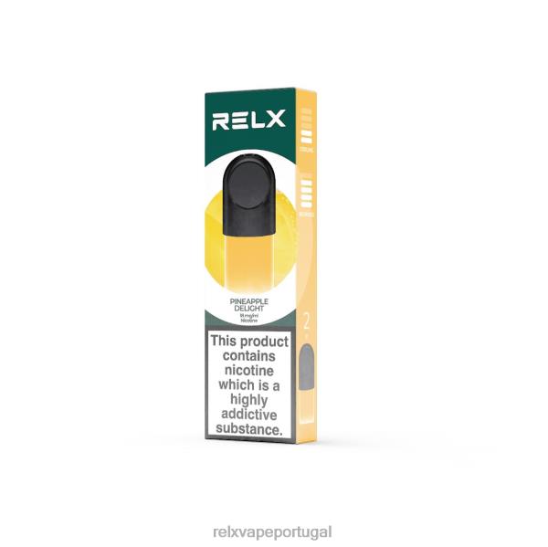 RELX Vape Review - RELX vagem P02N828 delícia de abacaxi