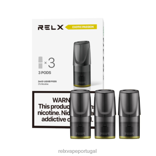 RELX Pods Portugal - RELX Classic vagens P02N8124 exótico maracujá-maracujá-vermelho fresco