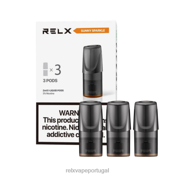 RELX Sabores Comprar - RELX Classic vagens P02N8131 refrigerante ensolarado de laranja brilhante