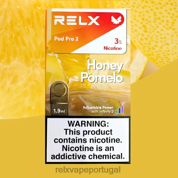 RELX Comprar - RELX cápsula pro 2 - 3 cápsulas P02N8120 mel pomelo