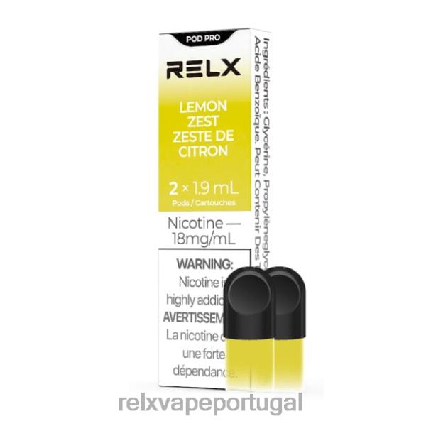 RELX Comprar - RELX pod pro - 2 pods P02N819 raspas de limão