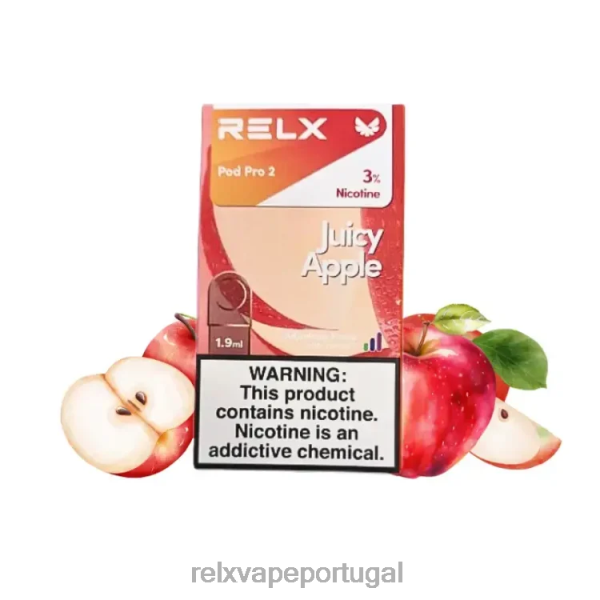 RELX Lisbon - RELX cápsula pro 2 - 3 cápsulas P02N895 maçã suculenta
