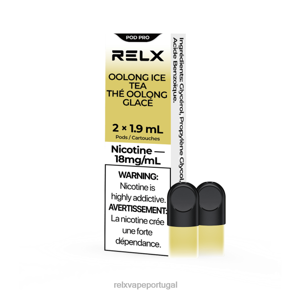 RELX Lisbon - RELX pod pro - 2 pods P02N814 chá gelado oolong