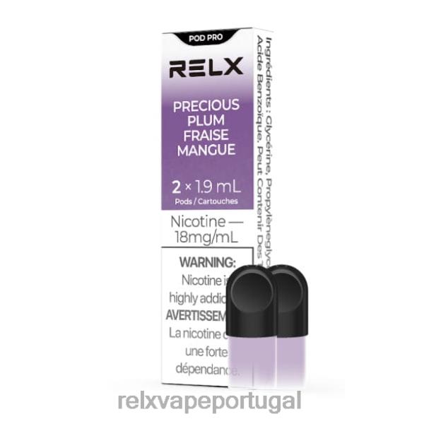 RELX Lisbon - RELX pod pro - 2 pods P02N84 ameixa preciosa