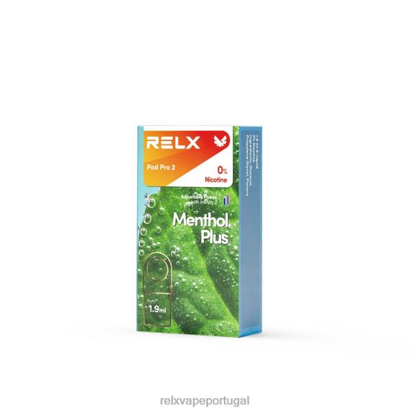 RELX Pods Portugal - RELX pod pro - 2 pods P02N823 mentol mais