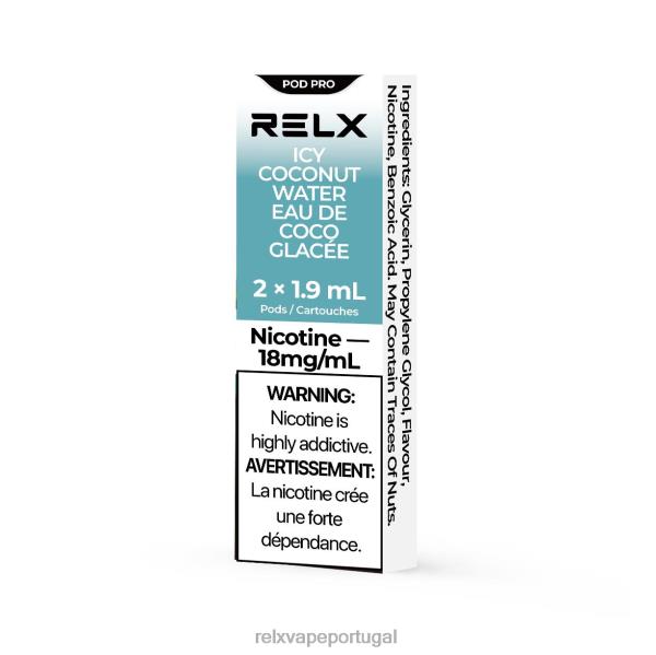 RELX Portugal - RELX pod pro - 2 pods P02N821 água de coco gelada