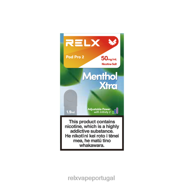 RELX Sabores Comprar - RELX cápsula pro 2 - 3 cápsulas P02N8101 mentol xtra