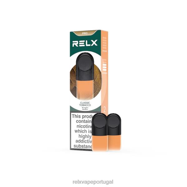 RELX Vape Portugal - RELX pod pro - 2 pods P02N822 tabaco clássico