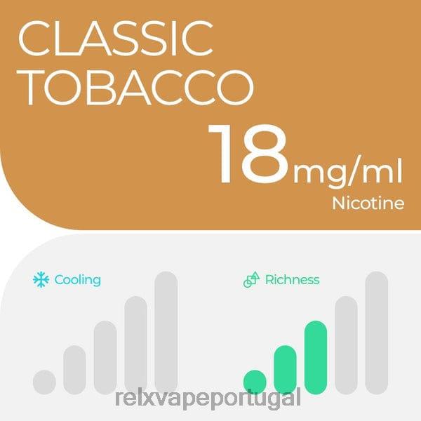 RELX Vape Portugal - RELX pod pro - 2 pods P02N822 tabaco clássico