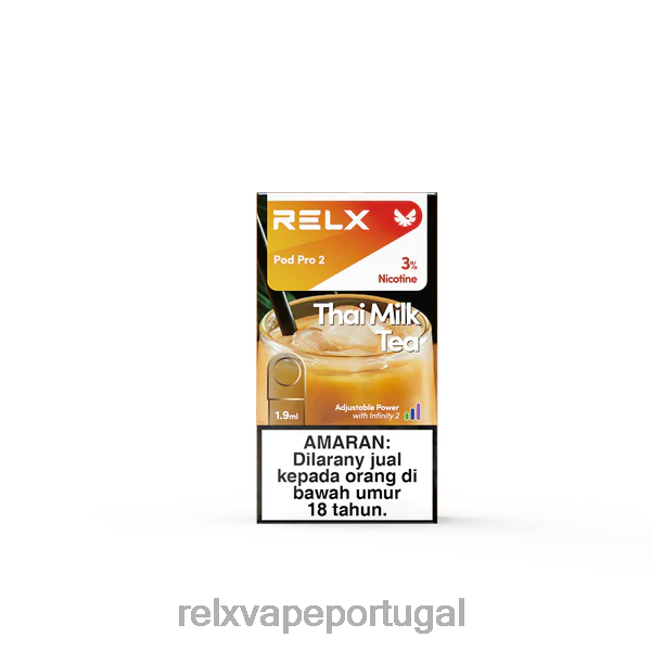 RELX Vape Price - RELX cápsula pro 2 - 3 cápsulas P02N8117 chá de leite tailandês