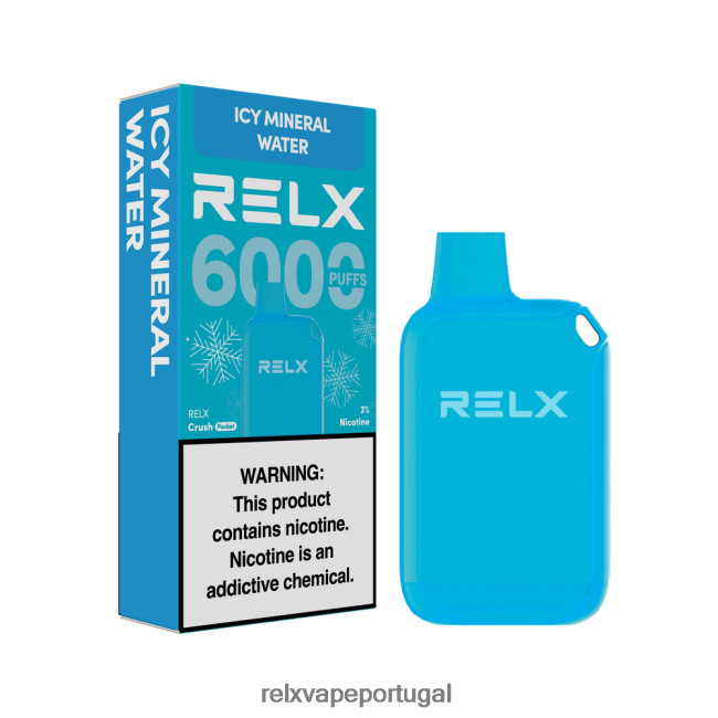 RELX Comprar - RELX Crush Pocket 6000 gelado água mineral gelada 6FB62623