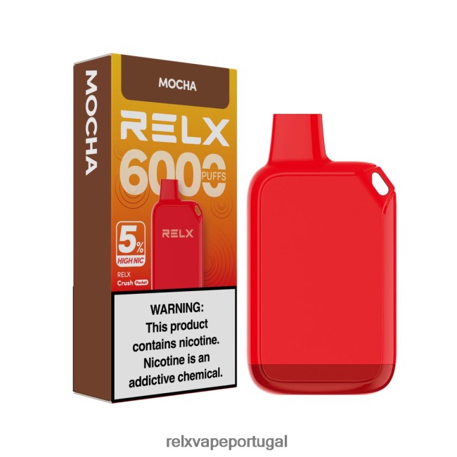 RELX Portugal - RELX Crush Pocket 6000 5% de alta frequência café 6FB62625