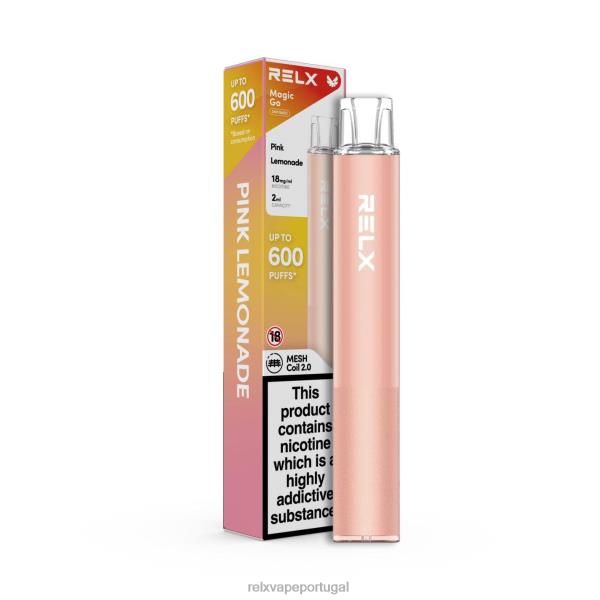 RELX Pods Portugal - RELX MagicGo ga600 P02N844 limonada rosa