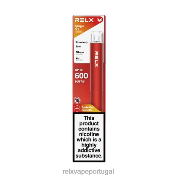 RELX Vape Price - RELX MagicGo ga600 P02N837 explosão de morango